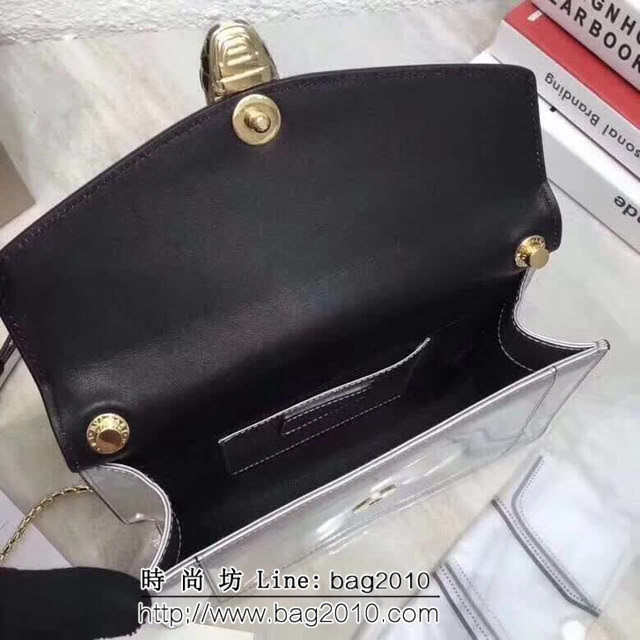 BVLGARI寶格麗 漆皮系列 時尚百搭 單層單鏈 單肩斜挎包 39174 FYD1385